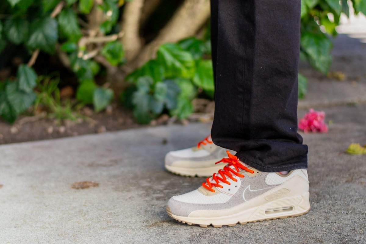 Nike Air Max 90 Muslin On Feet WDYWT