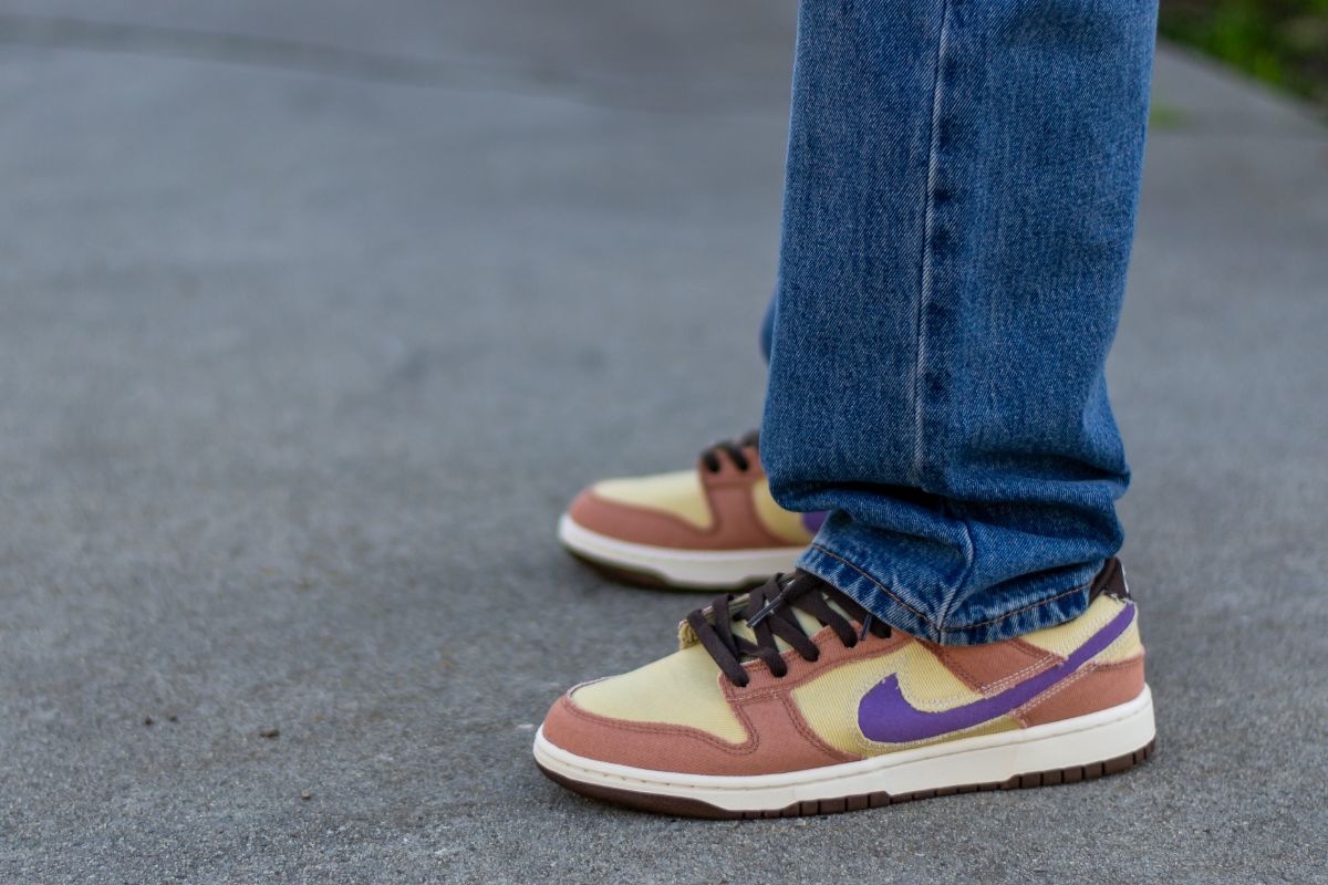 Nike Dunk Low Denim Dusted Clay On Feet WDYWT