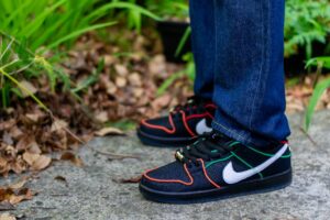 Nike SB Dunk Low Bronx Girl Skate On Feet WDYWT