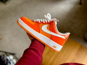 Nike Air Force 1 Patent Safety Orange