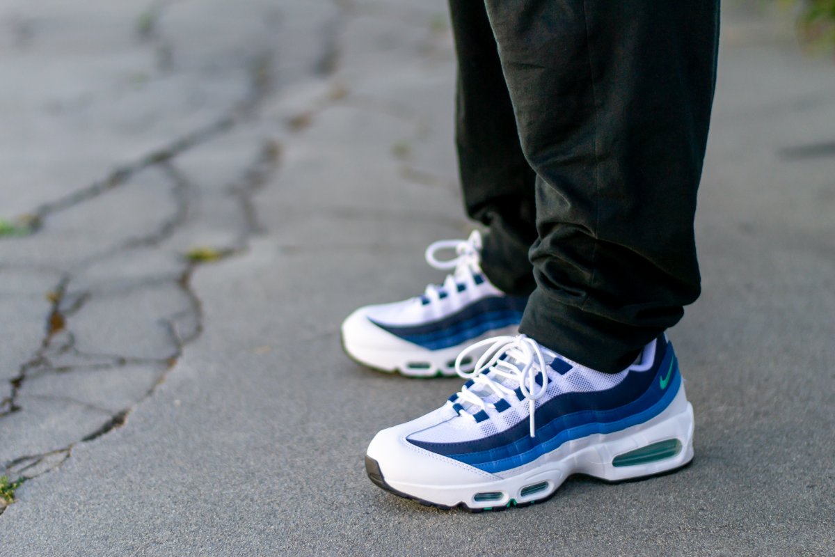 Nike Air Max 95 Slate On Feet WDYWT